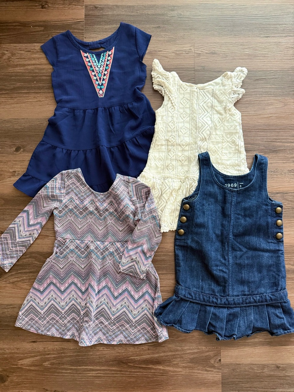 Girls Dress Bundle - 4 Pieces